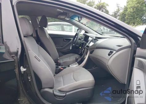 2012 Hyundai Elantra Gls (Ulsan Plant) from USA, damaged, VIN KMHDH4AE1CU401982